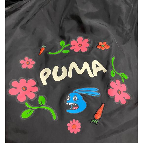 PUMA x RANDOM EVENT Bomber Jacket Men’s Sz Large XXL‎ Puma Black 596661 $180 - Picture 6 of 8